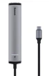 USB-хаб Baseus Mechanical Eye 6 в 1 Type-C to USB3.0х3 + HDMI + RJ45 + Type-C PD Ethernet Grey (CAHUB-J0G) - изображение 8
