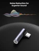 Перехідник UGREEN адаптер для навушників Type-C - 3.5 mm кутовий (AV154) - зображення 14