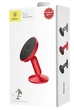 Магнитный держатель для смартфона Baseus Bullet Magnetic Bracket на клеящейся платформе Red «‎SUYZD-09» - изображение 10