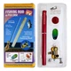 Міні вудка Fishing Rod кишенькова у формі ручки червона - зображення 5