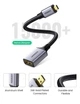Кабель Ugreen Micro HDMI штекер to HDMI 2.0 разъем 4K 60Hz 3D нейлоновая оплетка 25CM Black (HD149) - изображение 2