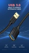 Удлинитель Ugreen штекер - разъём USB 3.0 AM / AF 1М (US129) - изображение 12