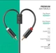 Переходник-разветвитель Ugreen 3.5mm F / 2RCA M аудио кабель 25CM (AV102) - изображение 12