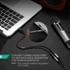 Переходник-разветвитель Ugreen Сплиттер 3.5mm AM to 3.5mm 2 AF Black (AV141) - изображение 10