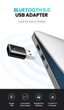 Bluetooth-адаптер UGREEN бездротовий передавач для комп'ютера, ноутбука USB Bluetooth 5.0 Black (US390) - зображення 12