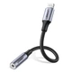 Переходник Ugreen кабель Lightning to 3.5 mm для наушников 10CM (US211) - изображение 1