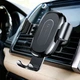 Держатель для смартфона Baseus Wireless Gravity с беспроводной зарядкой на воздуховод Black «‎WXYL-01» - изображение 15