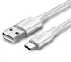 Кабель зарядный Ugreen Type-C 3A 3М White (US287) - изображение 2