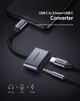 Переходник Ugreen кабель Type-C к Type-C + 3.5мм для наушников (CM193) - изображение 12