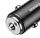 Автомобільний Швидкий зарядний пристрій Baseus Small Screw 2USB 3.4A Black «CAXLD-C» - зображення 13