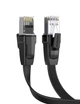 Патч корд UGREEN сетевой кабель 40 Гбит\с 2000 МГц Ethernet RJ45 Cat 8 плоский 2М Black (NW134) - изображение 10