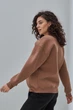 Базовый свитшот для беременных и кормящих oversize со скрытыми молниями M Kloya Юла Мама латте - изображение 3