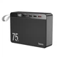 Портативна батарея повербанк Power bank Hoco J94 75 000 mAh пауербанк павер бенк для телефону зі швидкою зарядкою з ремінцем 22.5W, Чорний - зображення 2