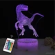 Нічник дитячий настільний Динозавр LED світильник декоративний (light7rc) - зображення 10