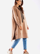 Bluza damska z kapturem oversize Infinite You M279 One Size Beżowa (5902360561373) - obraz 4
