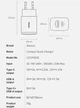 Сетевое зарядное устройство Baseus Dual Quick Charger Type c (PD)+ USB (QC3.0) 20w - изображение 10