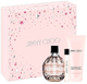 Zestaw prezentowy damski Jimmy Choo Balsam do ciała 100 ml + Woda perfumowana 100 ml + Woda perfumowana 7.5 ml (3386460139809) - obraz 1