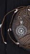 Серебряный кулон Алатырь (7293) - изображение 2