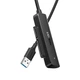 Кабель адаптер Ugreen CM321 SATA-USB 3.0 для підключення HDD/SSD 2.5" дисків - Black - зображення 2