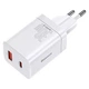 Сетевое Зарядное Устройство Baseus PD+QC3.0 30W CCSUPP-E Белое надежное - изображение 1