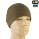 M-Tac шапка Watch Cap Elite фліс (320г/м2) Dark Olive/ військова шапка, L-XL - зображення 3