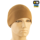 M-Tac шапка Watch Cap Elite флис (320г/м2) Coyote Brown/ военная шапка, L-XL - изображение 3