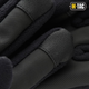 Тактические перчатки M-Tac Fleece Thinsulate Black,Зимние военные флисовые перчатки,Теплые стрелковые перчатки, M - изображение 2