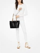 Сумка женская Michael Kors Bedford Medium Pebbled Leather Tote черная (30S9GBFT2L) - изображение 9