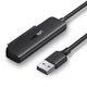 Кабель адаптер Ugreen CM321 SATA-USB 3.0 для подключения HDD/SSD 2.5" дисков - Black - изображение 1