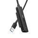 Кабель адаптер Ugreen CM321 SATA-USB 3.0 для подключения HDD/SSD 2.5" дисков - Black - изображение 2