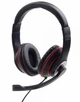 Гарнітура Gembird MHS-03-BKRD Black/Red - зображення 1