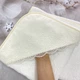 Махровая крыжма для крещения Natalie 100х100 см молочная - изображение 4