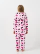 Детский кигуруми для девочек Flamingo 779-910 98-104 см Розовый/Dog (4829960191681) - изображение 2