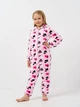 Детский кигуруми для девочек Flamingo 779-910 98-104 см Розовый/Dog (4829960191681) - изображение 3