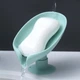 Мильниця на присосці зі зливом води Soap Box Holder Green - изображение 6
