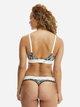 Majtki stringi damskie bawełniane Calvin Klein Underwear 000QF5733E1BP S Białe/Czarne (8719855403165) - obraz 2