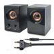 Компьютерные колонки YST-2302 Черные 2*3 Вт - изображение 2