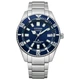 Годинник наручний CITIZEN NB6021-68L в кольорі синій/сріблястий. - зображення 9