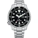 Наручний годинник CITIZEN NY0140-80EE Чорний/Сріблястий механізм механічний з автопідзаводом - зображення 1