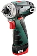 Metabo Шурпокрут-дриль POWERMAXX BS BASIC, акумуляторний, 2*12В, 2 Аг, 0-360/0-1400об/хв, патрон 1-10мм, шестигранник, 17/34Нм (600984500) - зображення 2