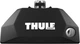 Опоры на интегрированные рейлинги Thule Evo Flush Rail 7106 Черные (091021896178) - изображение 1