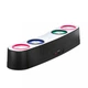 Колонка Bluetooth XO F36 Speaker Портативна 2400mAh V5.0, USB, AUX, Micro-usb, TF з RGB підсвічуванням Чорний - изображение 4