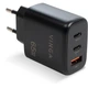 Зарядное устройство Vinga GaN 65W PD+QC 2C1A ports Wall Charger (VCPCHCCA65B) - изображение 1