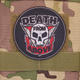 Шеврон Death From Above, 7х7, на липучці (велкро), патч друкований - зображення 3