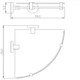 Полиця угловая Perfect Sanitary Appliances SP 8117 - изображение 2