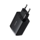 Сетевое зарядное устройство Baseus 3USB 3.4A тройной адаптер 17W, Черный - изображение 6