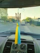 Підвіска на зеркало в машину - Український герб, великий - зображення 1