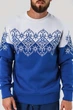 Чоловічий новорічний світшот сніжинка M UKRS-9936 UkrGlamour - изображение 4