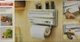 Кухонный диспенсер органайзер для кухни Kitchen Roll Triple Paper Dispenser держатель полотенец пищевой пленки и фольги Happy Home ART 6888 - изображение 4