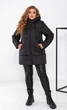 Женская зимняя куртка MODA 200113 48 Черный ( М-200113/1 A ) - изображение 2